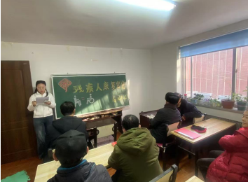 银州区残联会同春园社区举办残疾人精准康复宣传活动